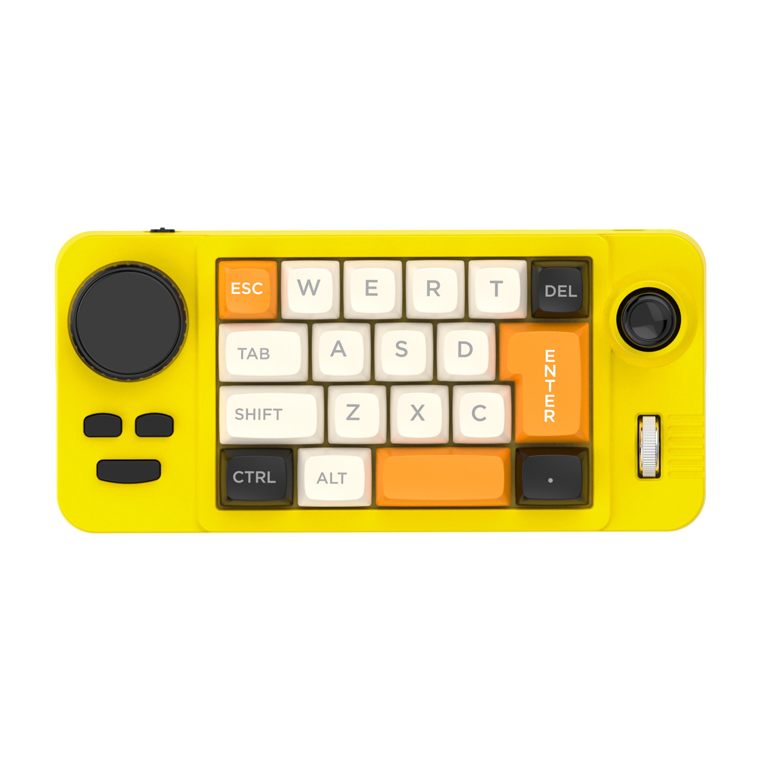 Wired Mechanical Gaming Keyboard with 19 Keys, Joystick, Dual Rollers, RGB, and Hot-Swap Support - Image 2