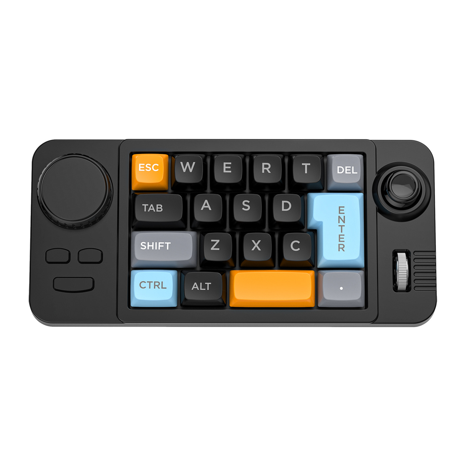 Wired Mechanical Gaming Keyboard with 19 Keys, Joystick, Dual Rollers, RGB, and Hot-Swap Support - Image 4