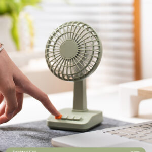 2026 New Mini Retro Desktop Fan Candy Color Office USB Fan