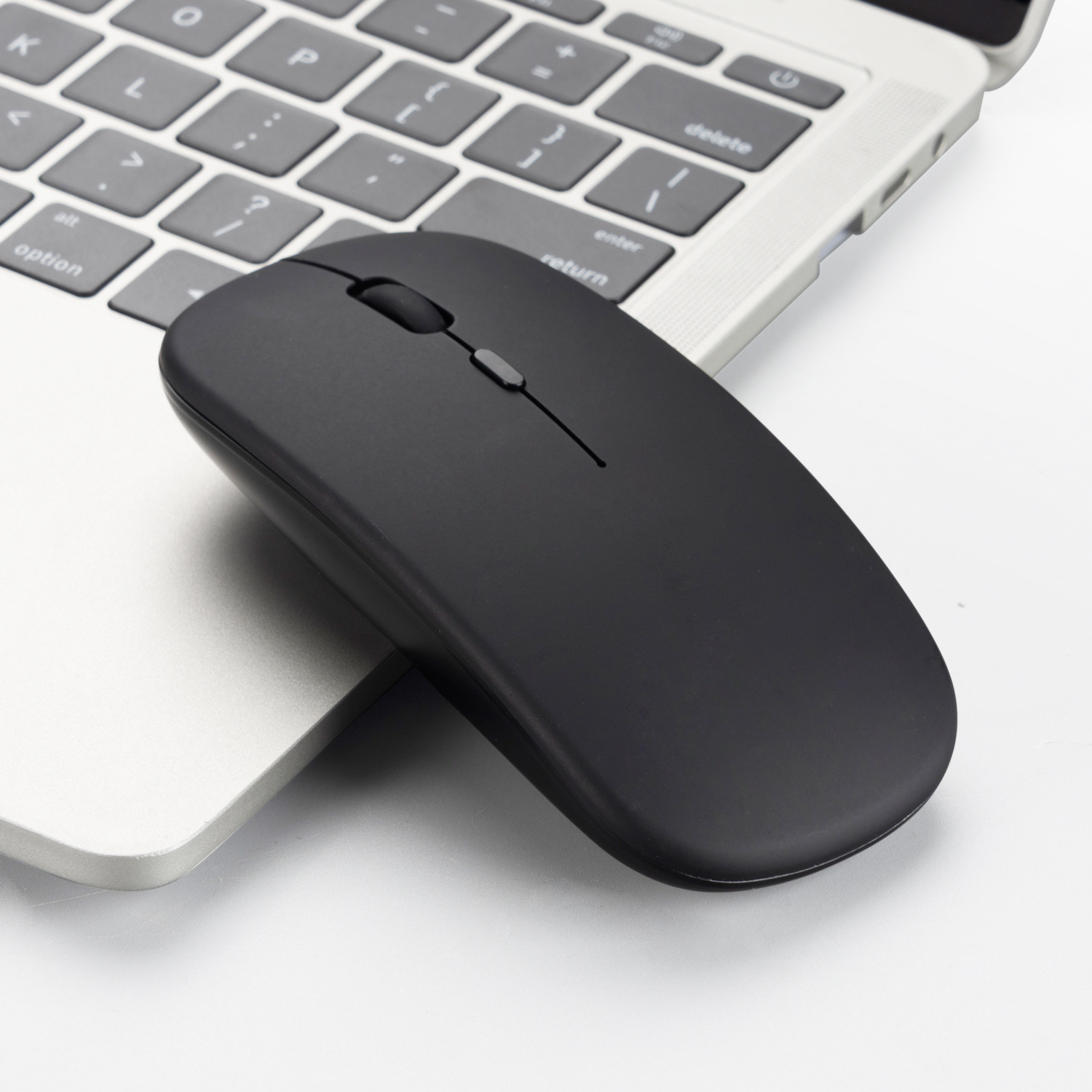 2.4G Rechargeable Wireless Mouse - Silent with TYPE-C Port for Laptop & Desktop Office